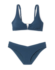 Adore Me Coraline in color Dark Denim and shape two piece
