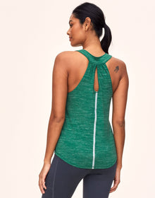 Adore Me Allie Active Tank Active Tank Top in color Foliage Green and shape tank
