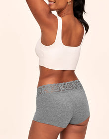 Adore Me Leondra Cotton Pack Shortie Panties (Pack of 3) in color Multi-GBW and shape shortie