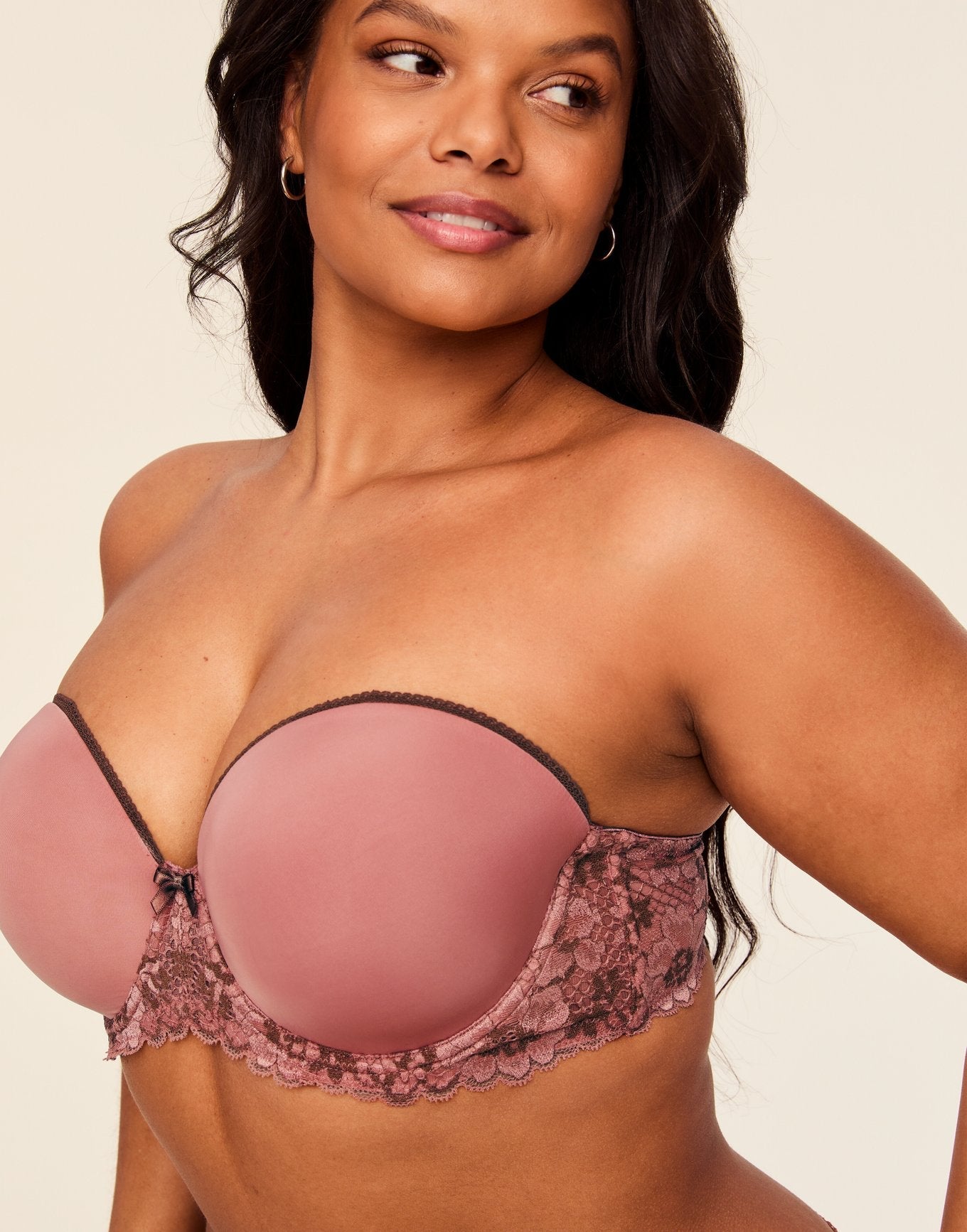 Adore Me Lugo in color Brick Dust and shape balconette