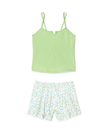 Adore Me Janell Cami & Short Set in color Spring Bursts C01 and shape pj