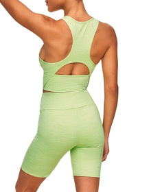 Adore Me Allie Tank & Short Set in color Butterfly and shape pj