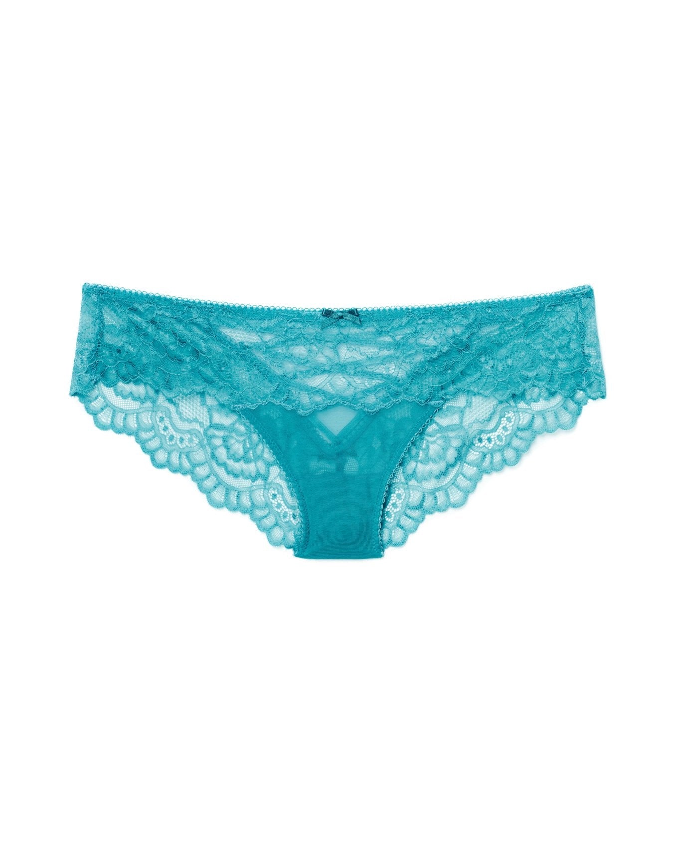 Adore Me Enny Solo Bikini Panty in color Bluebird and shape bikini
