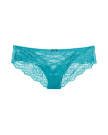 Adore Me Enny Solo Bikini Panty in color Bluebird and shape bikini