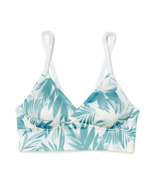 Adore Me Kali Low-Impact Sports Bra in color Palm Paradise C02 and shape sports bra