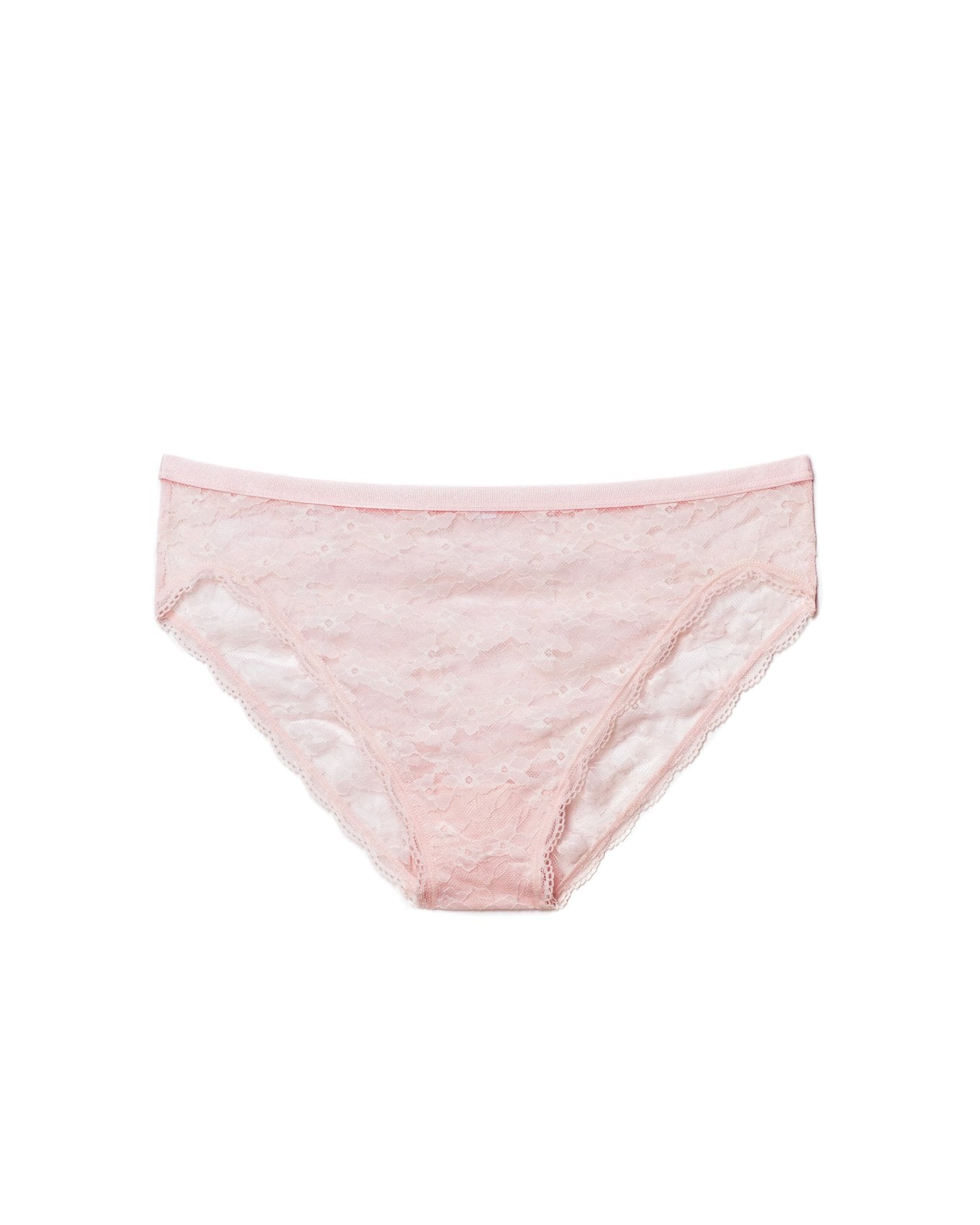 Adore Me Amylia Lace High-Cut in color Mauve Chalk and shape high cut