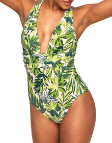 Adore Me Monroe One-Piece in color Palm Paradise C01 and shape one piece