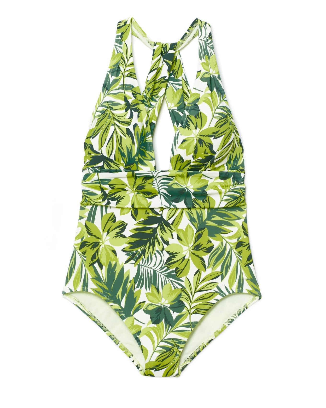 Adore Me Monroe One-Piece in color Palm Paradise C01 and shape one piece