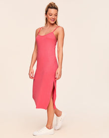 Adore Me Sophie Slip in color Sunkist Coral and shape slip
