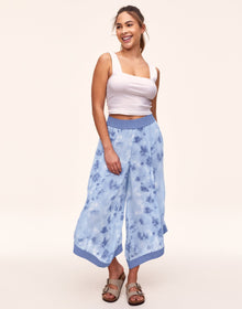 Adore Me Evi Tank & Pants Set in color Clouded Tie-Dye C01 and shape pj
