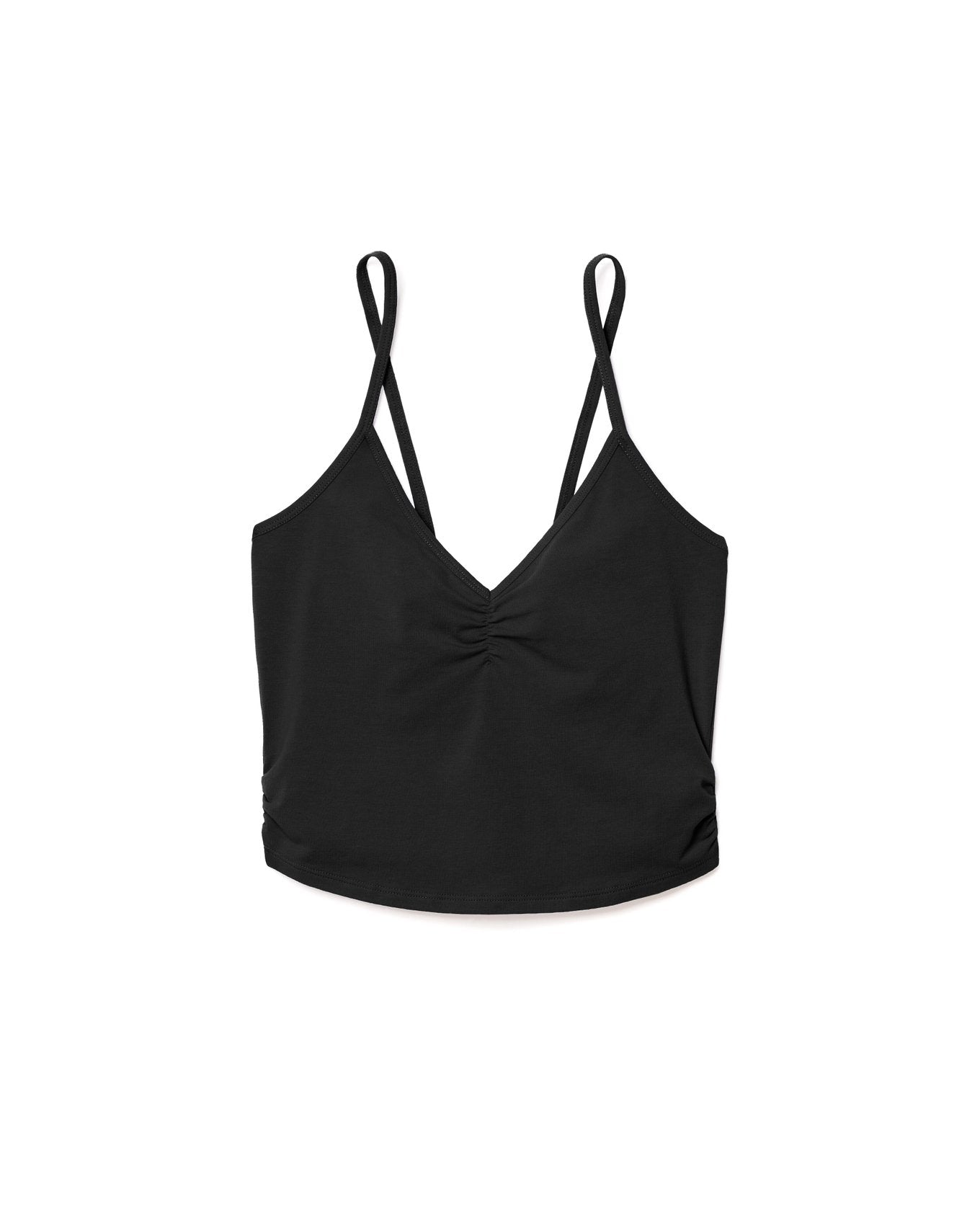 Adore Me Inia Brami Top in color Jet Black and shape brami