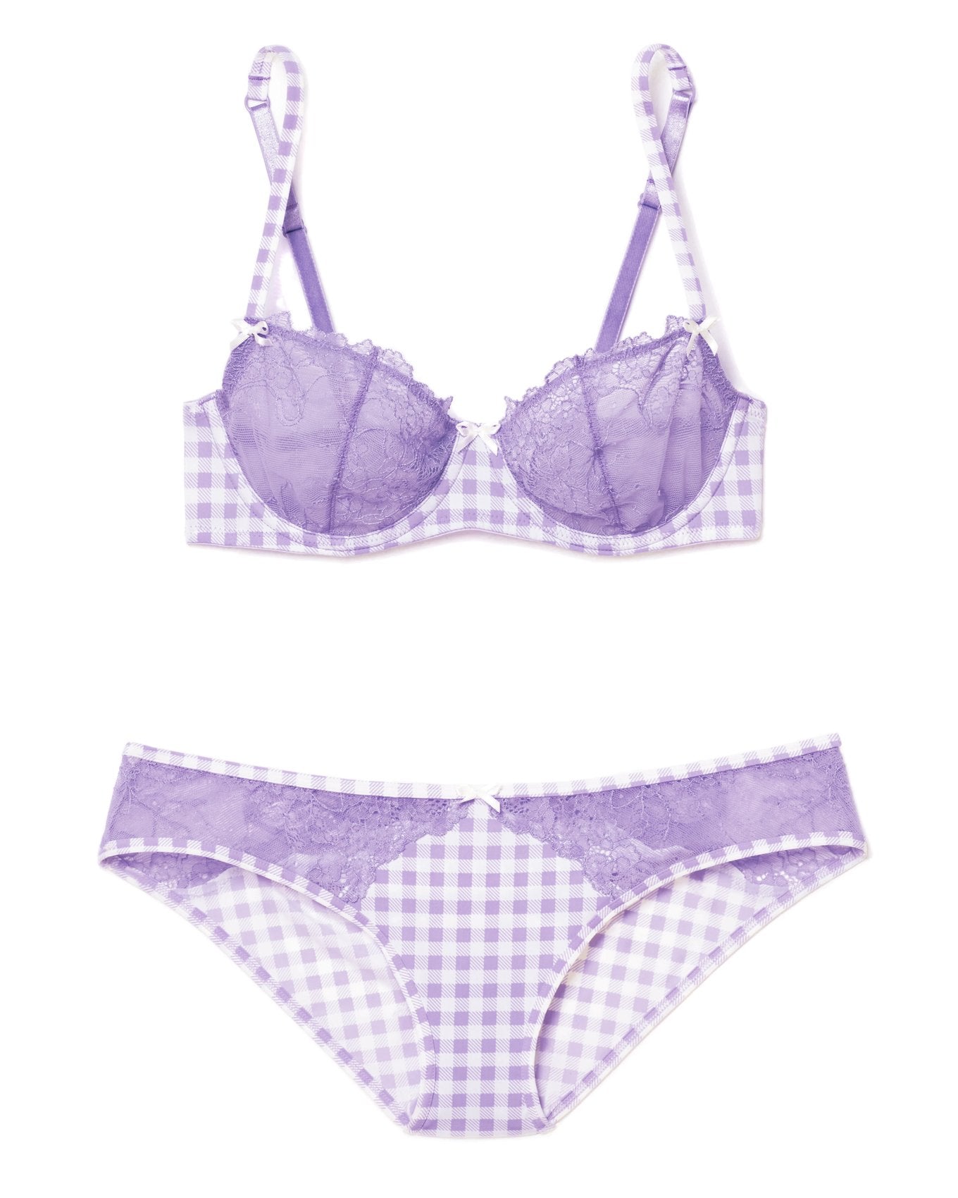 Adore Me Caen in color Purple Rose and shape balconette