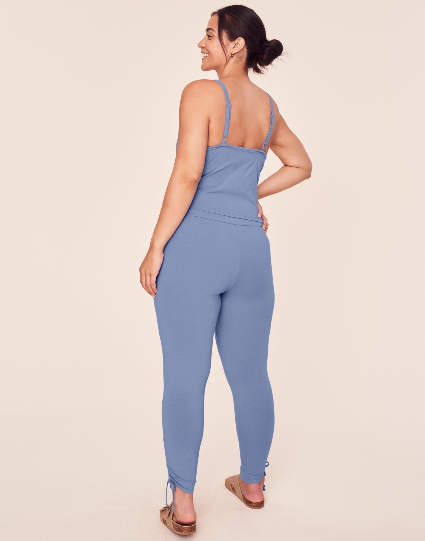 Adore Me Inia Brami top in color Purple Impression and shape brami