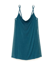 Adore Me Monika Slip in color Blue Coral and shape slip