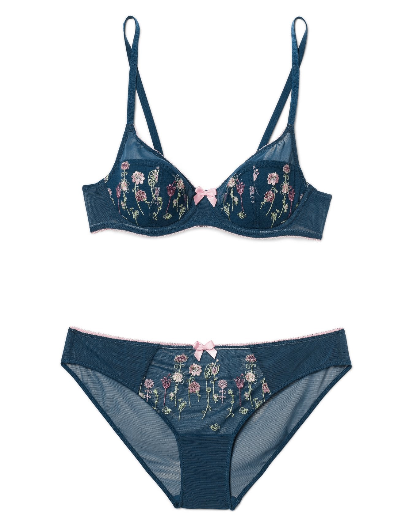 Adore Me Elie Bra in color Key Largo and shape demi