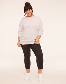 Adore Me Autumn Sweatshirt in color Bridal Blush and shape hoodie