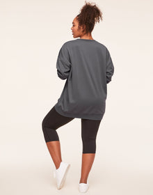 Adore Me Autumn Sweatshirt in color Lava Smoke and shape hoodie