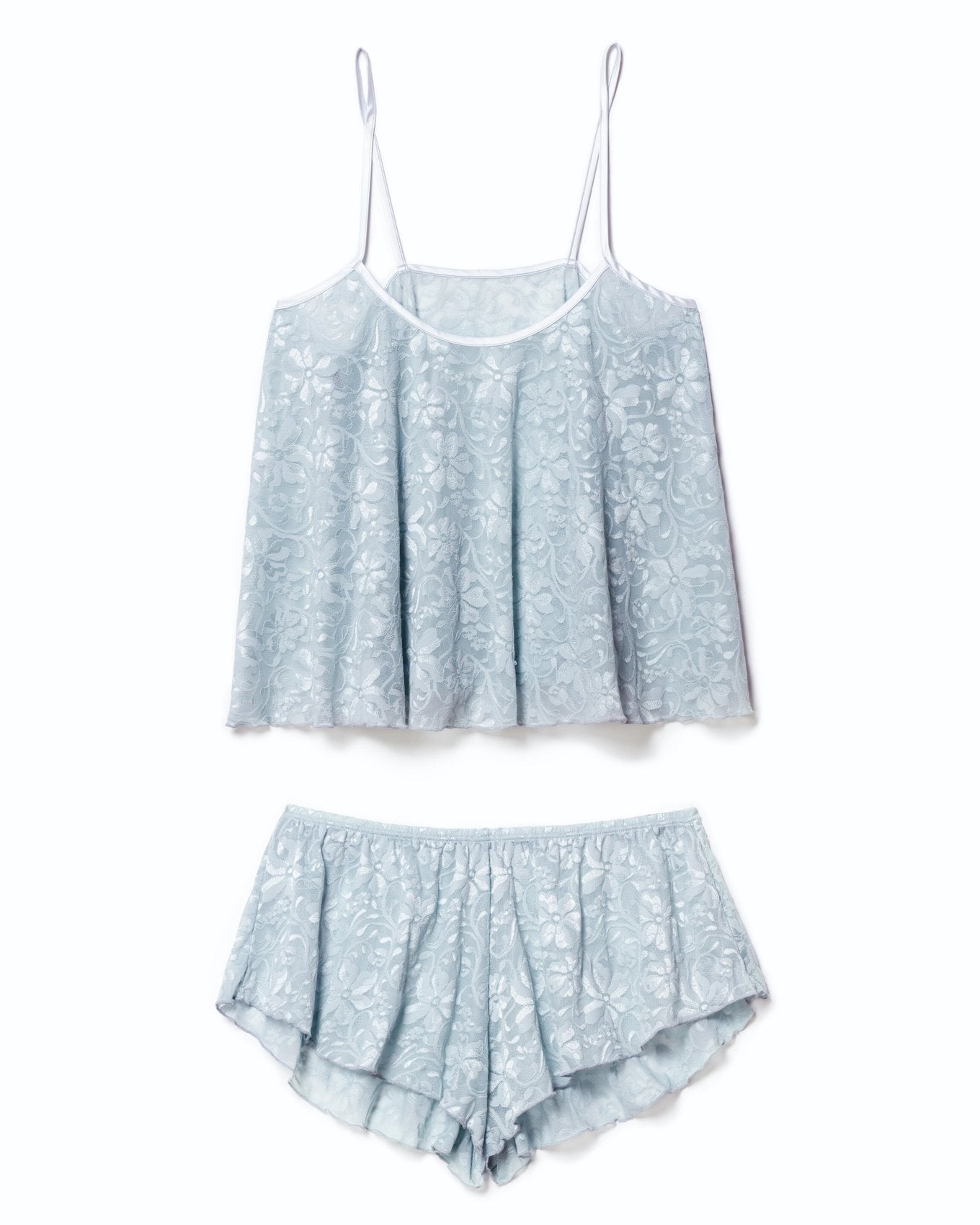 Adore Me Jacklyn Cami and Shorts Set in color Plein Air and shape pj
