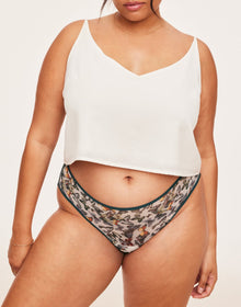 Adore Me Helene Cheeky in color Flying Butterflies C03 and shape cheeky
