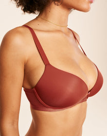 Adore Me Elora in color Ketchup and shape plunge