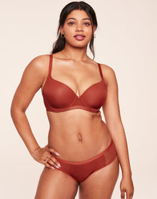 Adore Me Fallon in color Ketchup and shape full coverage