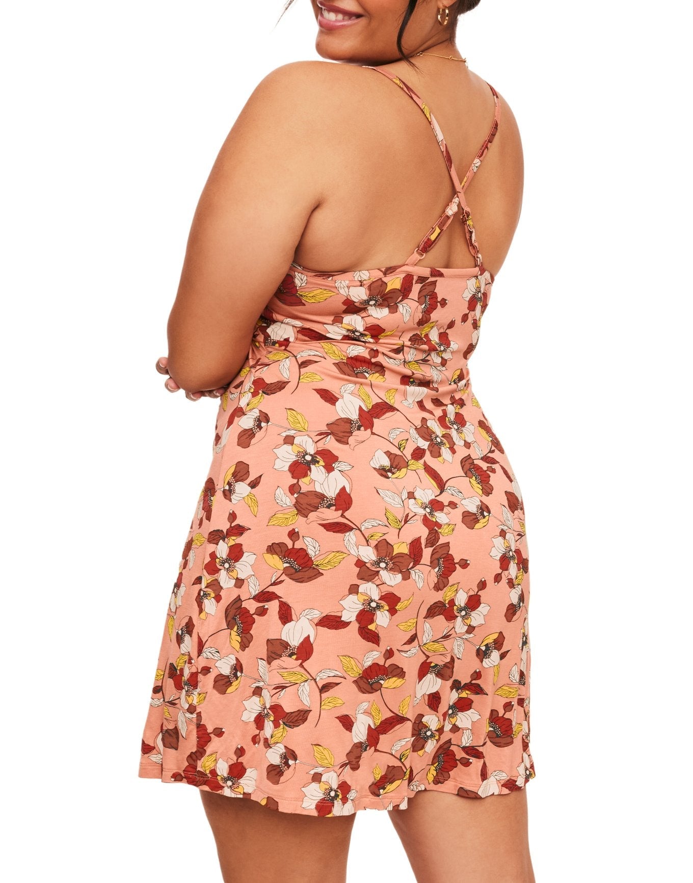 Adore Me Laylani Slip in color Floral Vines C01 and shape slip