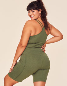 Adore Me Jocelynn Cotton Lounge Biker Shorts in color CYCLO 302 and shape short