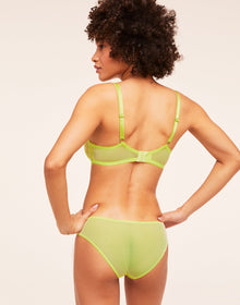Adore Me Rosa Unlined Balconette Bra in color Blooming Vines Emb C07 / C7BLMNGVIN and shape balconette