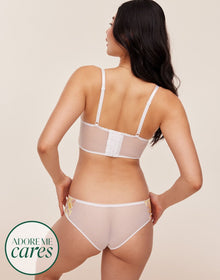 Adore Me Lisette Contour Demi Bra in color Bold Bohemian C02 and shape demi