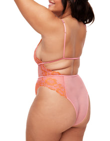 Adore Me Calissa Bodysuit in color Conch Shell and shape bodysuit