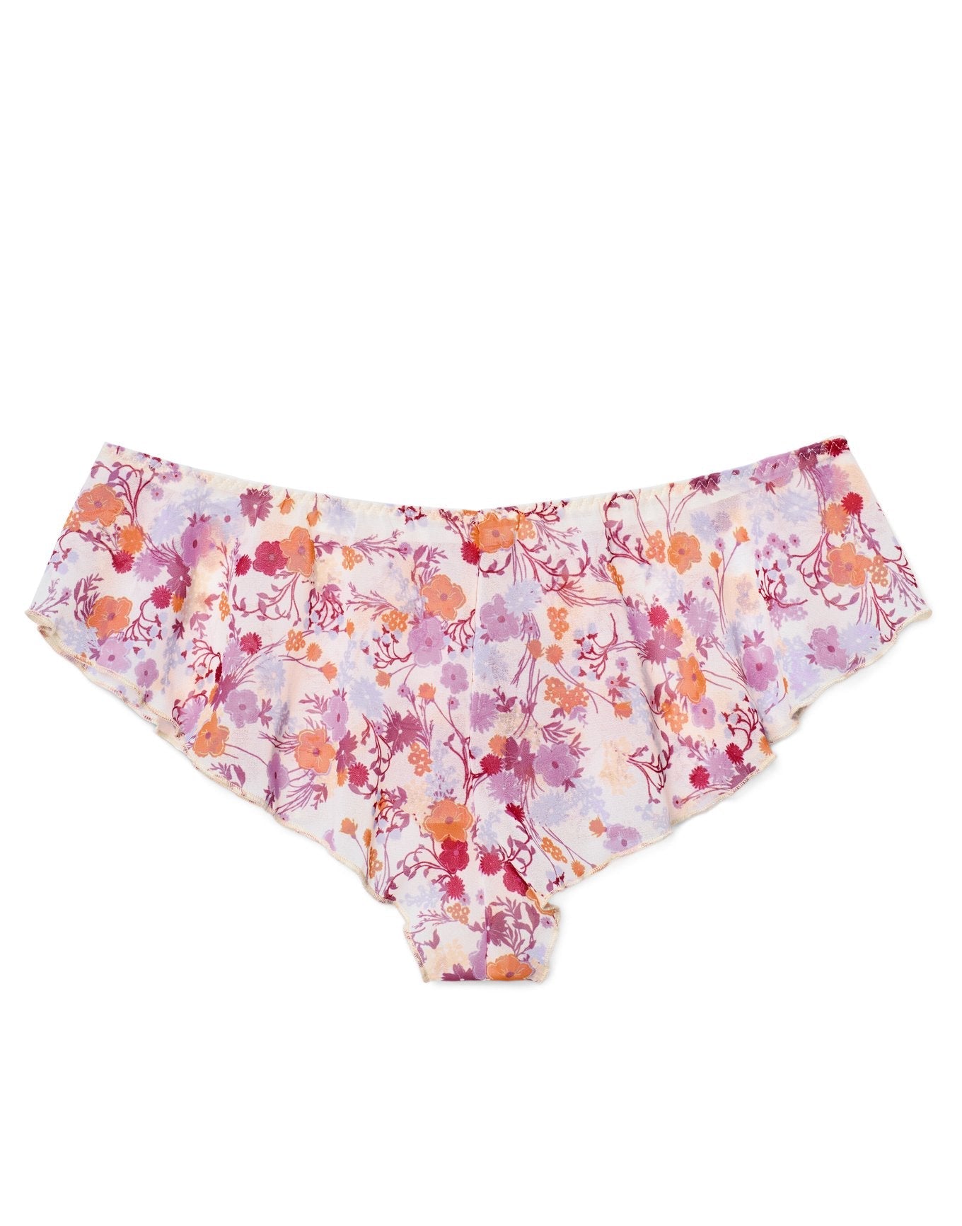 Adore Me Graciela Flutter Panty in color Meadow Blooms C02 and shape cheeky