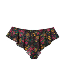 Adore Me Graciela Flutter Panty in color Bustling Bouquet C02 V2 and shape cheeky