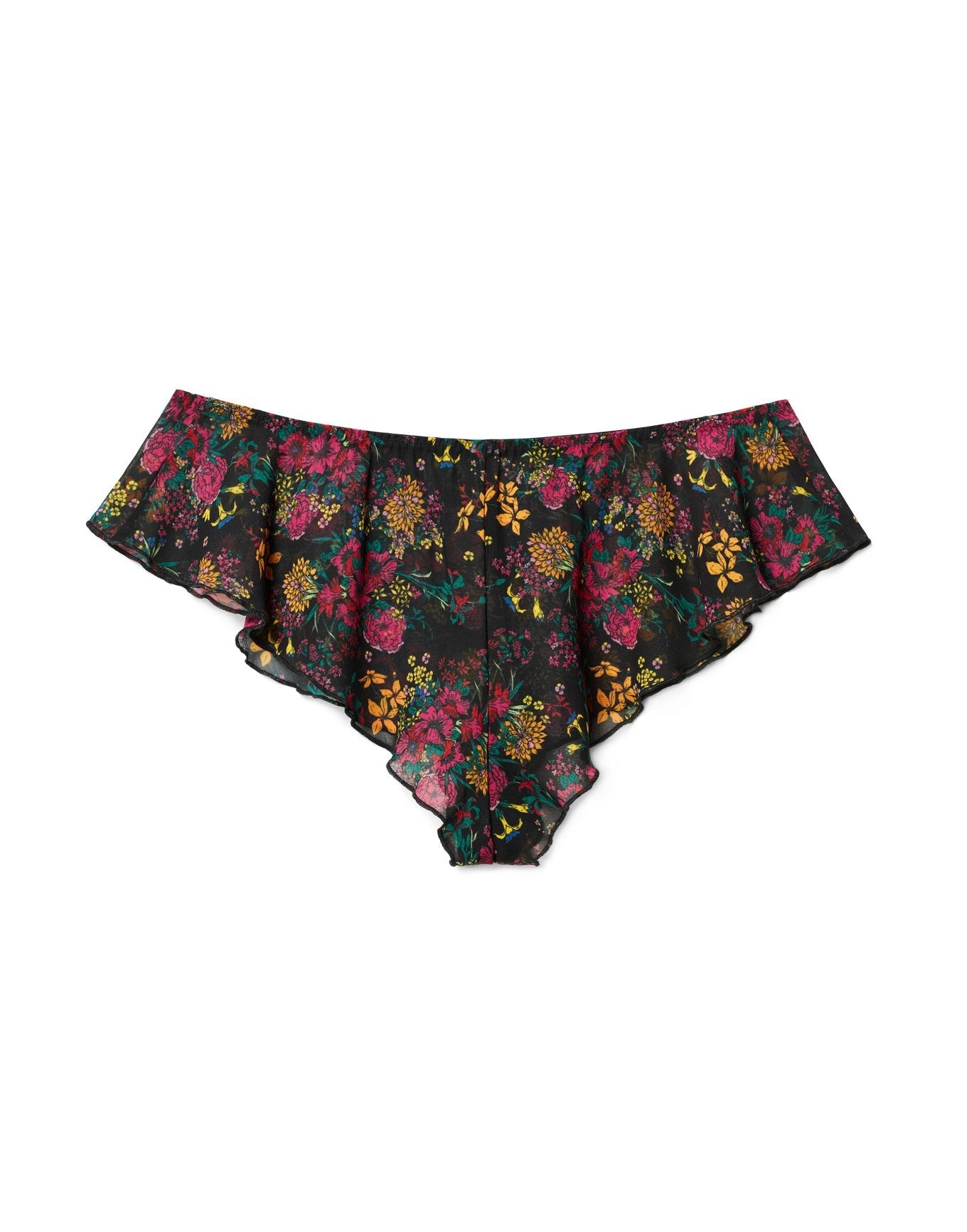 Adore Me Graciela Flutter Panty in color Bustling Bouquet C02 V2 and shape cheeky