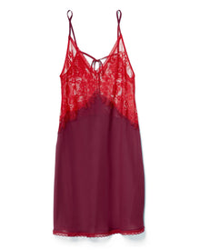 Adore Me Raquel Slip in color True Red and shape slip