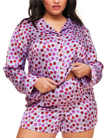 Adore Me Sammi PJ Set in color Spank Me C01 and shape pj