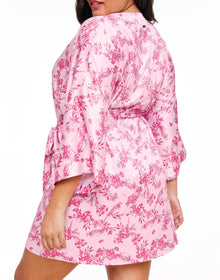 Adore Me Izabella Robe in color Brilliant Bouquet C03 and shape robe