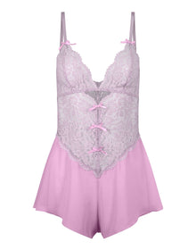 Adore Me Odessa Romper in color Pirouette and shape romper