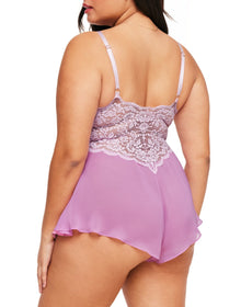 Adore Me Odessa Romper in color Pirouette and shape romper