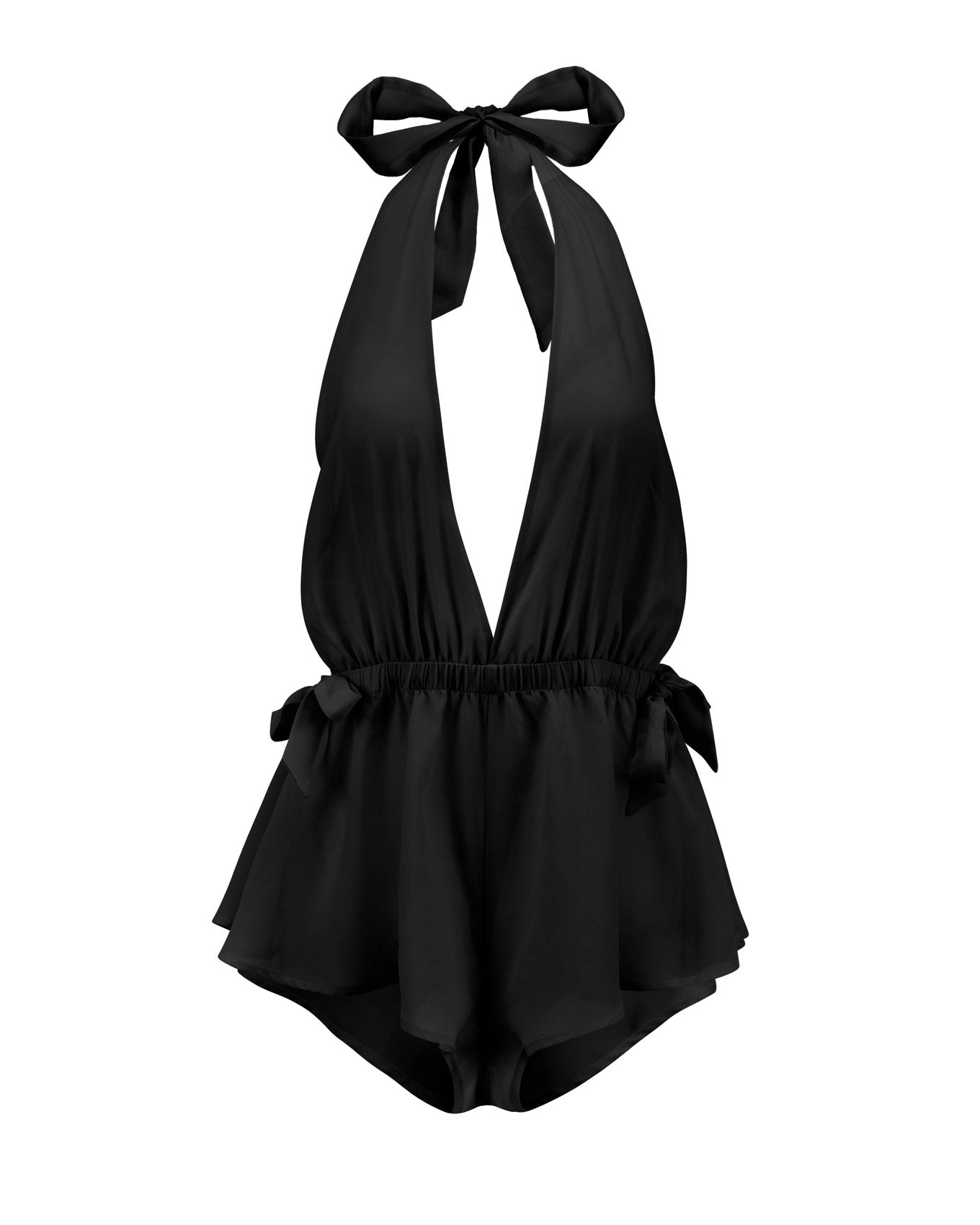 Merilyn Romper Lingerie | Jet Black