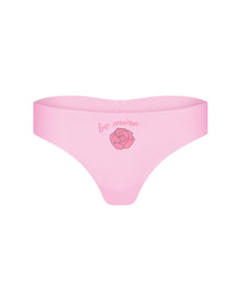 Adore Me Francine Invisible Pack Thong Panty Pack in color MULTI-PWB VDAY PRINT CO3 and shape thong