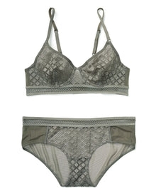 Adore Me Tatum in color Steel Gray and shape full coverage