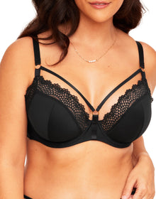 Adore Me Marca Contour plunge in color Jet Black and shape plunge