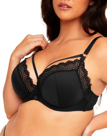 Adore Me Marca Contour plunge in color Jet Black and shape plunge