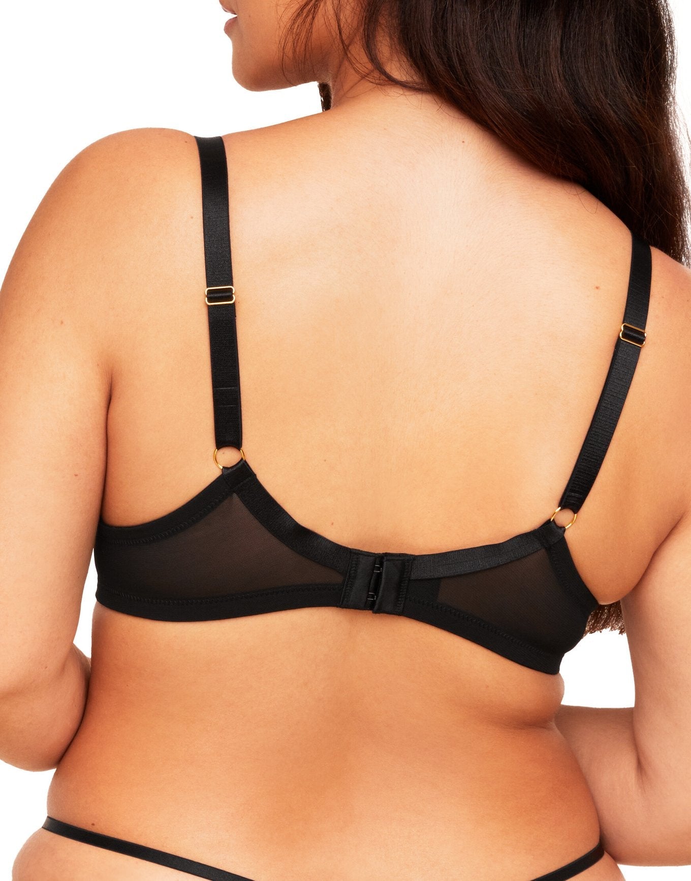 Marca Plunge Bra Plus | Jet Black
