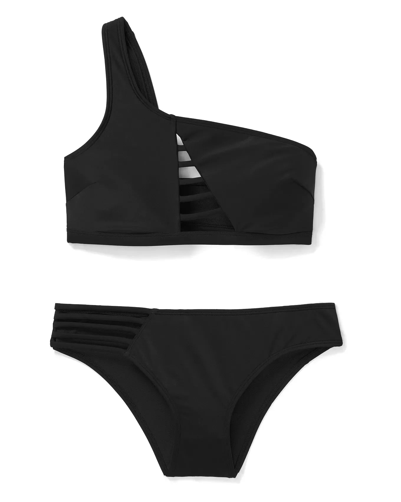 Adore Me Elle in color Jet Black and shape two piece