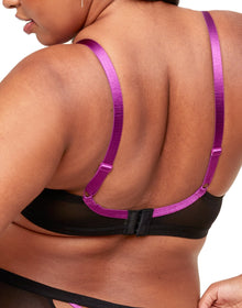Adore Me Sparrow Contour Demi in color Jet Black and shape demi