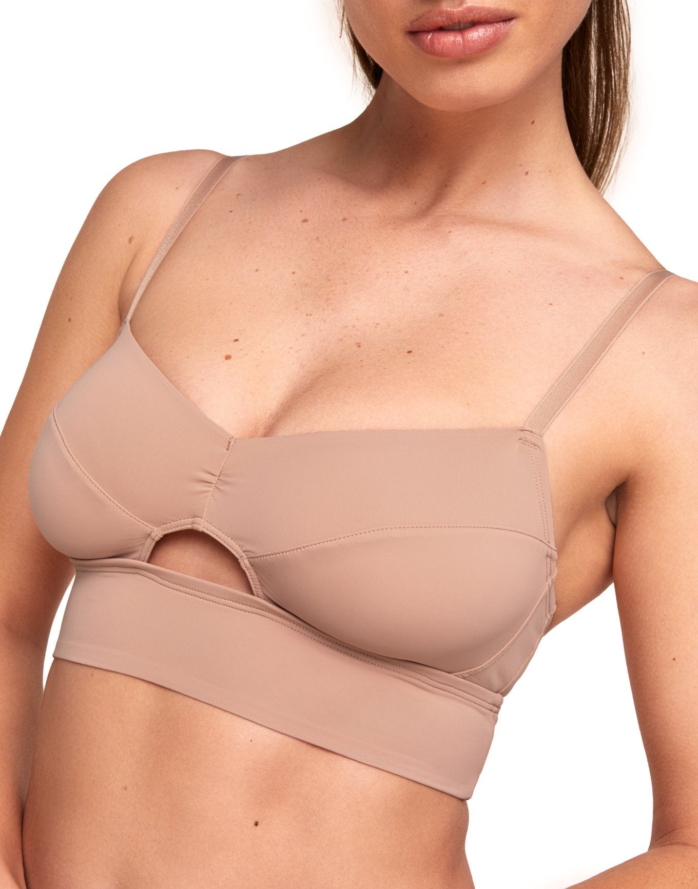 Adore Me Fatima Unlined Demi in color Cafe Creme (Cafe Creme) and shape demi