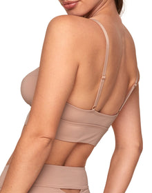 Adore Me Fatima Unlined Demi in color Cafe Creme (Cafe Creme) and shape demi