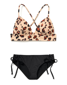 Adore Me Nadzia Bra in color On the Prowl C02 and shape two piece