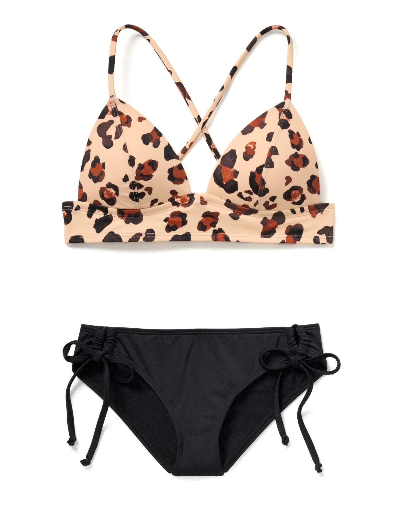 Adore Me Nadzia Bra in color On the Prowl C02 and shape two piece